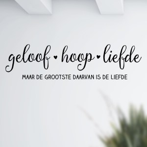 geloof hoop en liefde