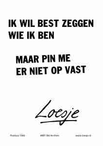 ik ben van loesje